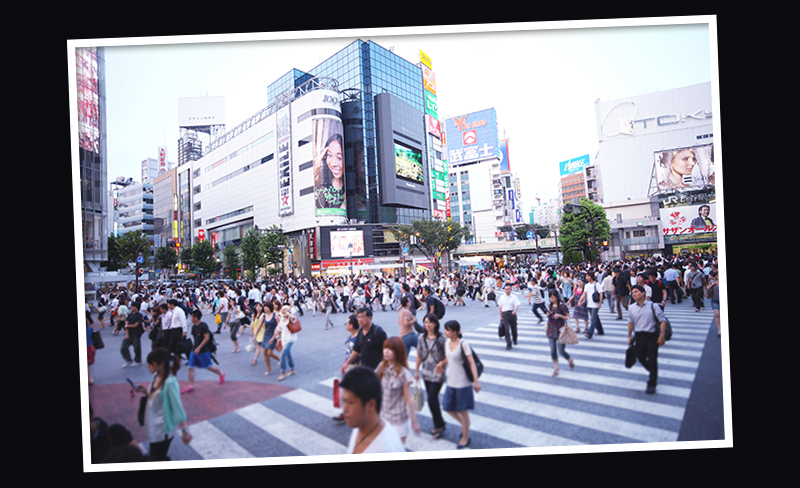 早朝の渋谷